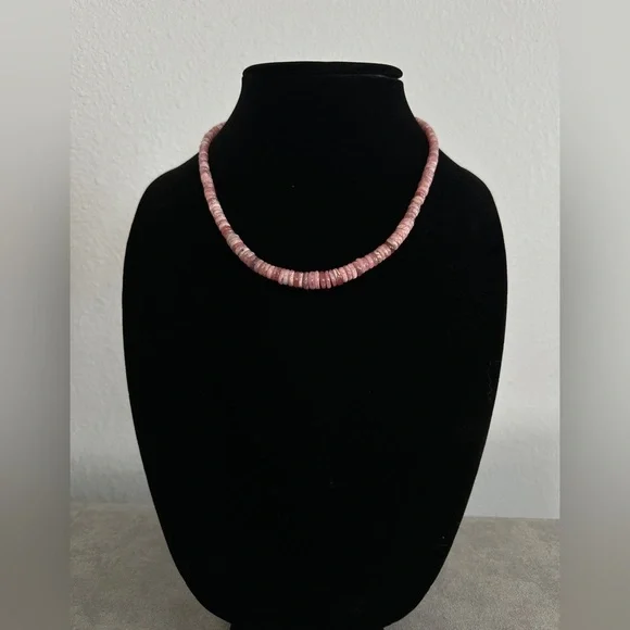 Jay King Rhodochrosite Graduated Bead 18" Sterling Silver Necklace - Picture 2 of 7